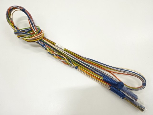未使用品　正絹　手組帯締め